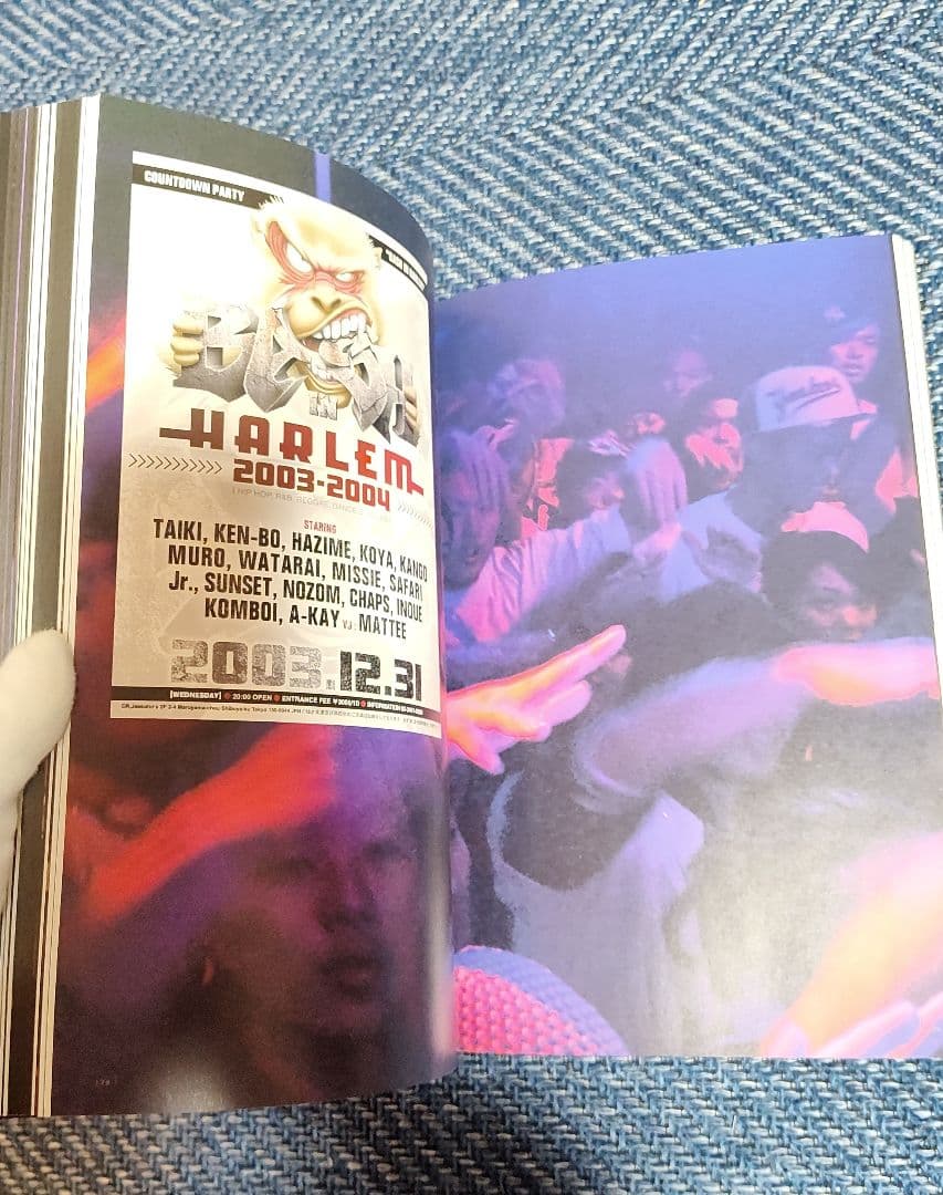 HARLEM 15周年記念歴史書☆綺麗です☆