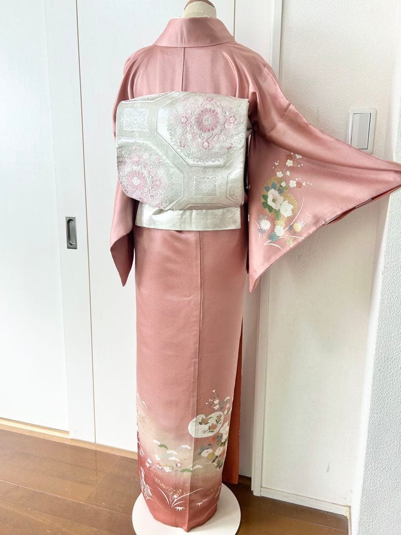 美品　正絹訪問着　フルセット4点　入学式　七五三　お宮参り　結婚式