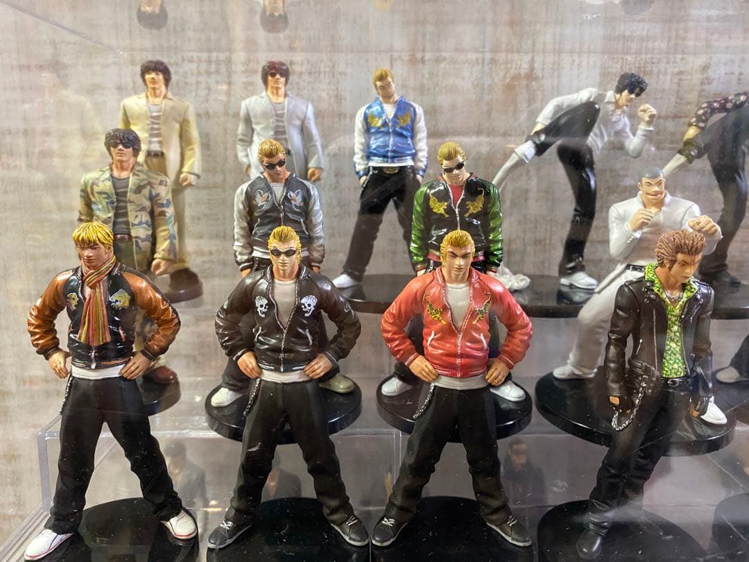 クローズ & WORST ブラックリストフィギュア まとめ売り 80体 ケース込