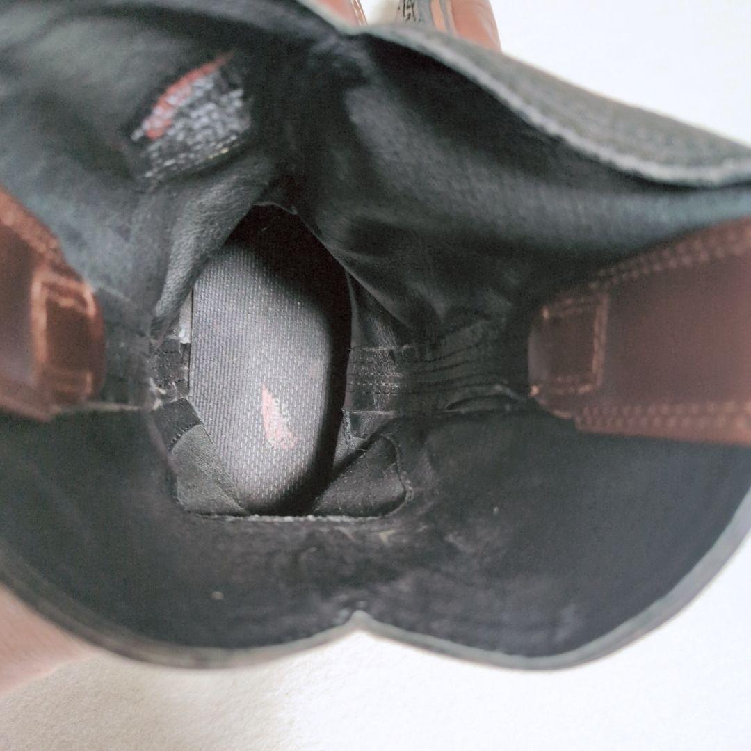 【美品・箱付】レッドウィング 1121 ペコスブーツ 黒×茶 8D 26cm