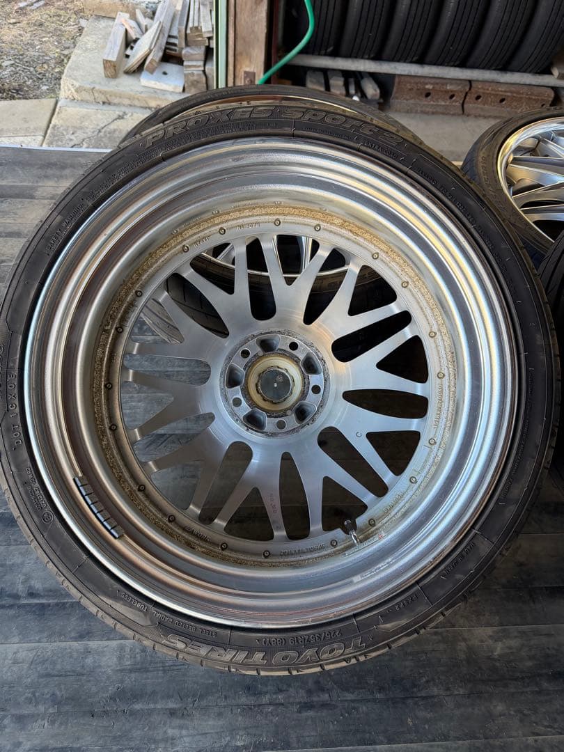 WORK シュバート クヴェル 19 7.5j +44 114.3 5穴