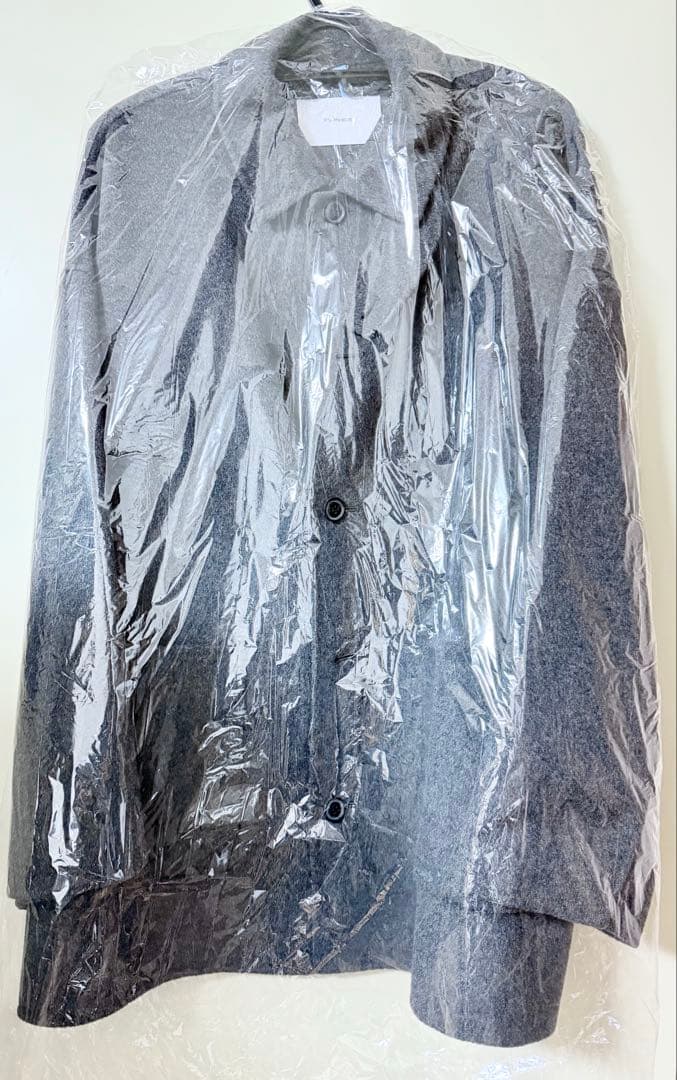 FRAMeWORKハミルトンバルカラーミドルコート36サイズ　グレー2025AW