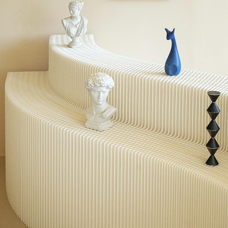 ディスプレイラック 二層式展示台 店舗用品陳列台長さ2-3ｍ高さ108㎝総幅60