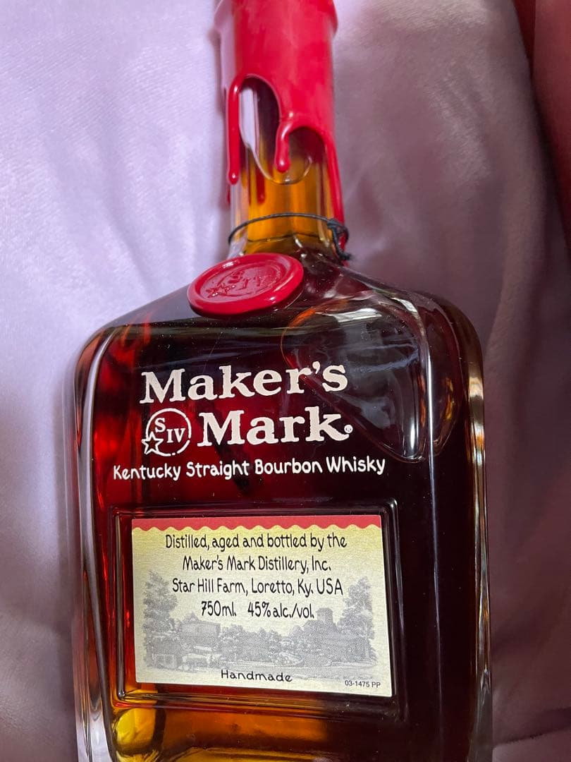 メーカーズマークVIP レッドトップ　45度　750ml