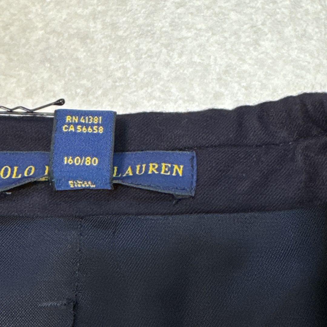 極美品⭐️POLO RALPH LAUREN 紺ブレ 金ボタン イタリア製 160