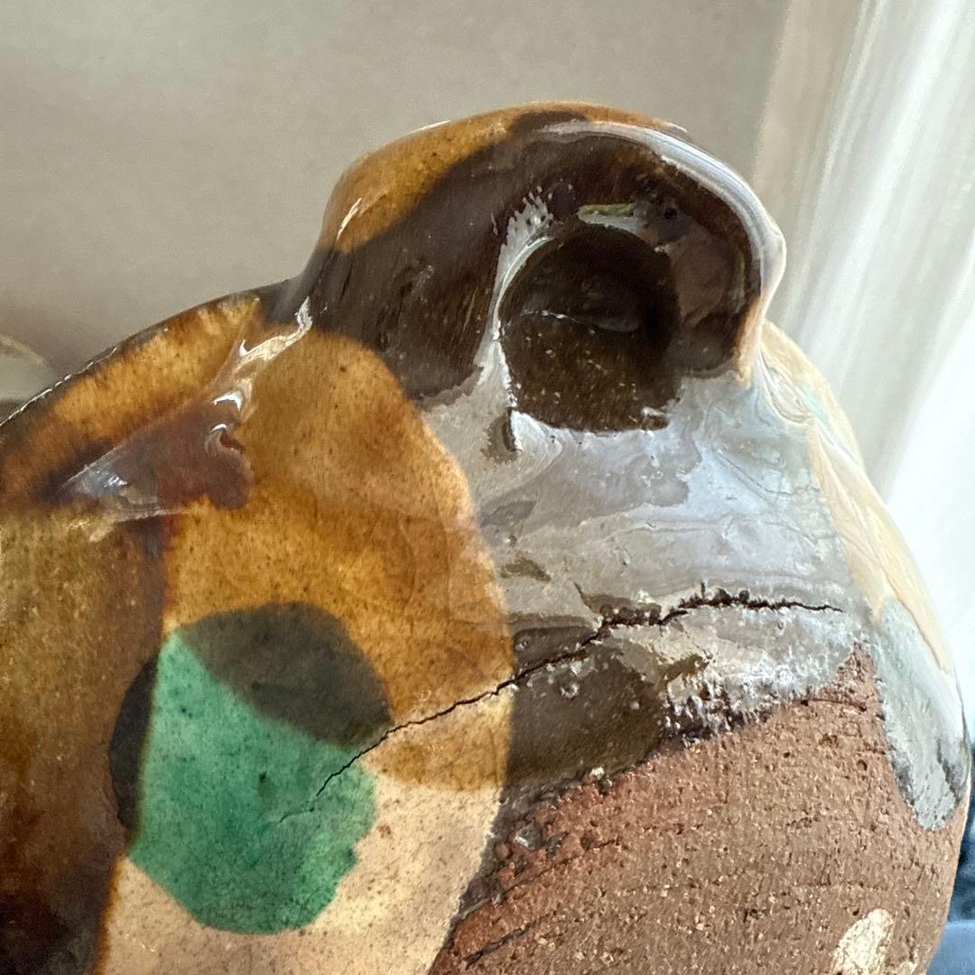 加山晴子 小ぶりな土鍋 やちむん 民藝