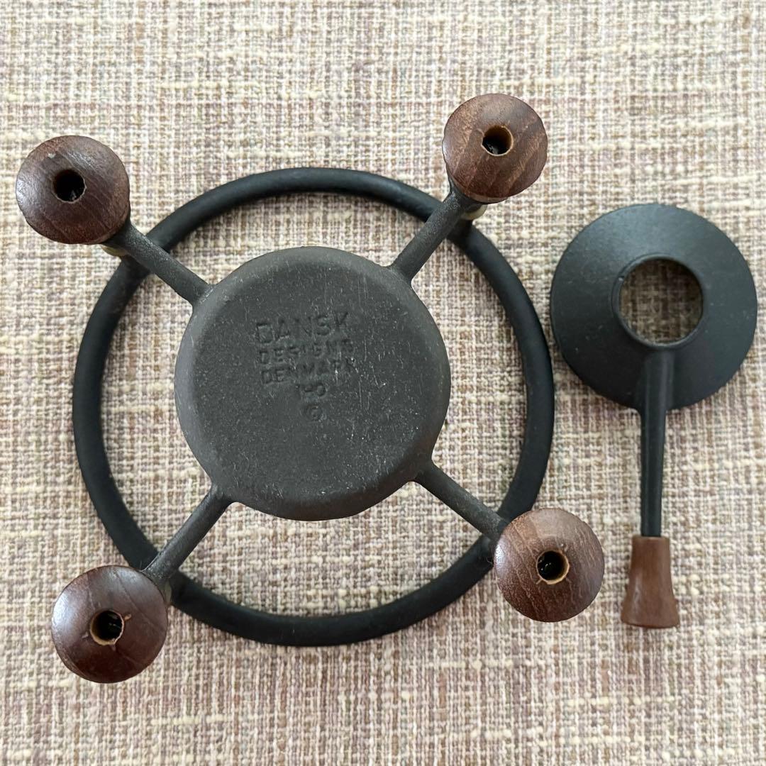 DANSK ダンスク ヴィンテージ フォンデュ鍋&コンロセット