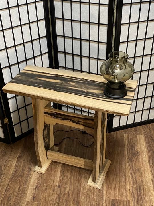 黒柿サイドテーブル