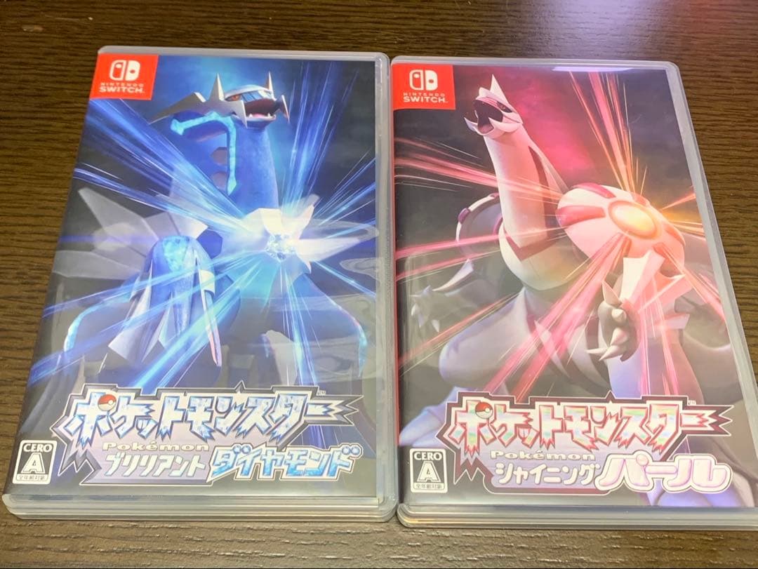 ポケモン Switch Lite パルキア&ディアルガ カセットセット