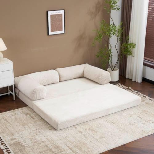 ソファベッド 組立て不要 二人掛け 三人掛け フロアソファ コンパクト ロー