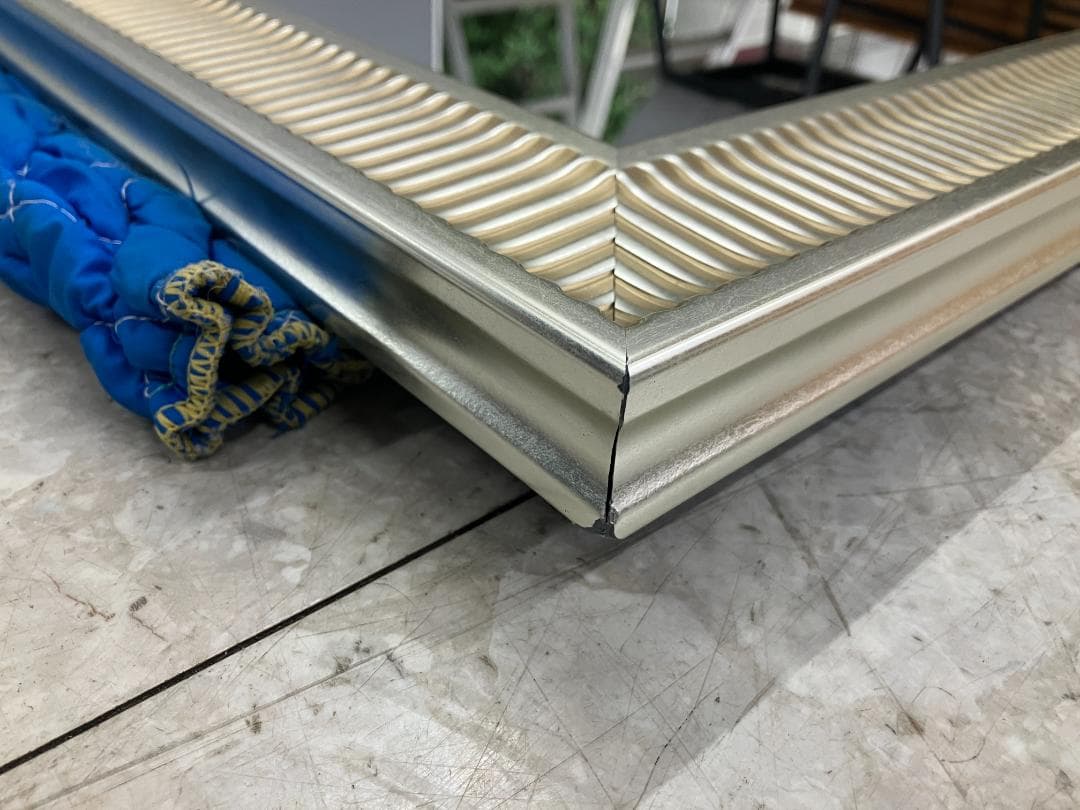 IKEA ミラー SONGE シルバー