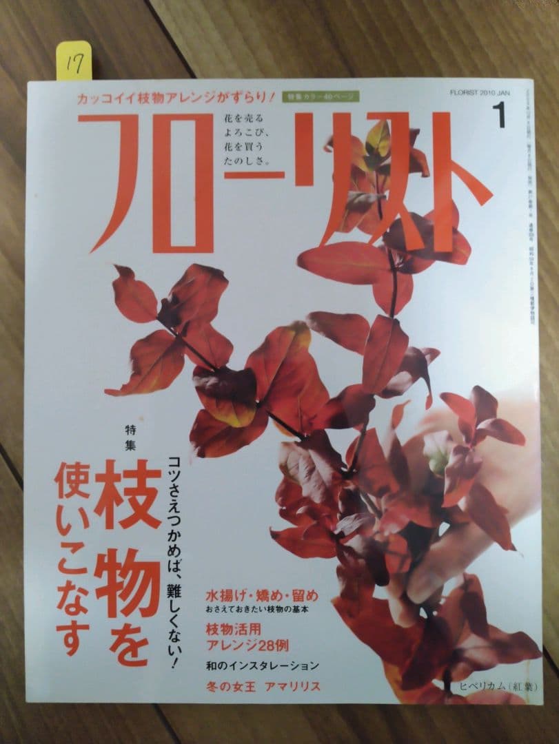 フローリスト(誠文堂新光社)　バックナンバー　②10～18