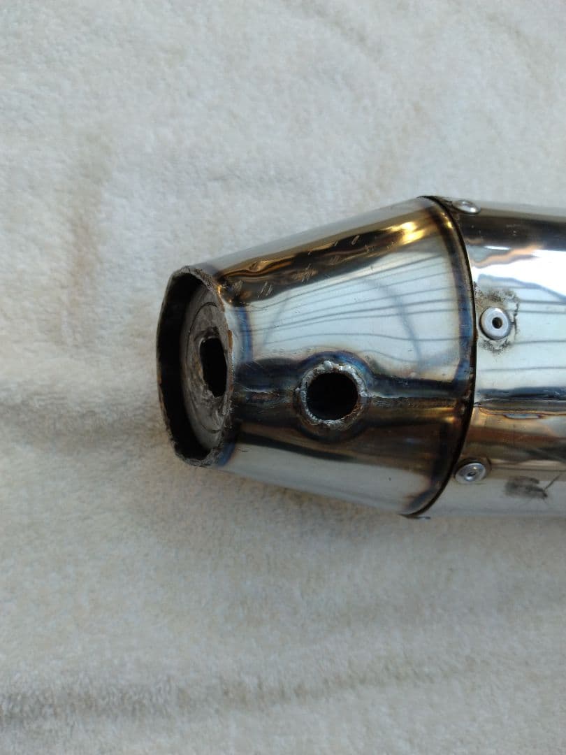 dトラッカー ロケッツマフラー　カチアゲ