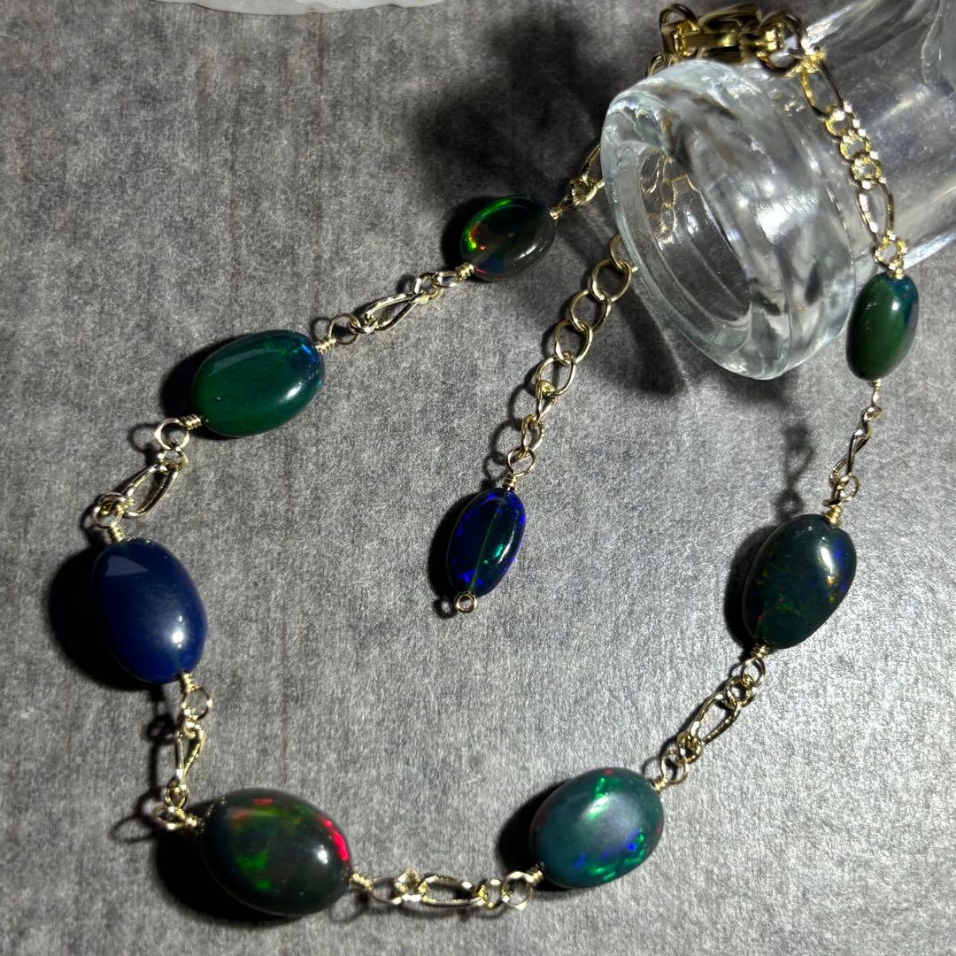 【専用です】ブラックオパール✴︎14kgf ３点セット