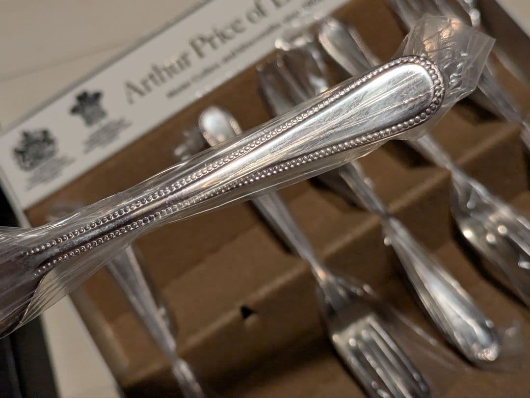 1-2.Arthur Price シルバーフォーク6本セット 英国