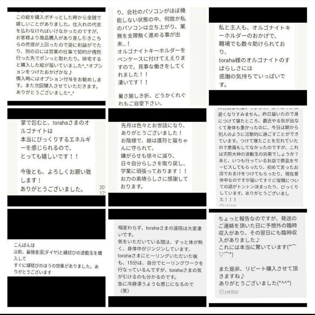 生命力UP☆宝珠オルゴナイト②（願い叶えるメモリーオイル封入）