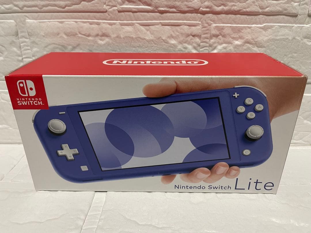 【ジャンク品】Nintendo Switch Lite(ブルー)本体+箱付
