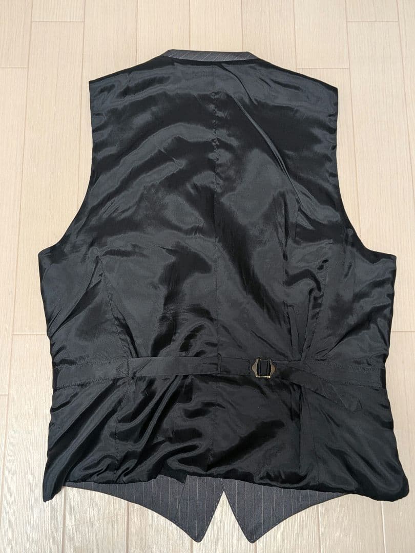 美品　BURBERRY BLACK LABEL 三つ揃えスーツ グレー L