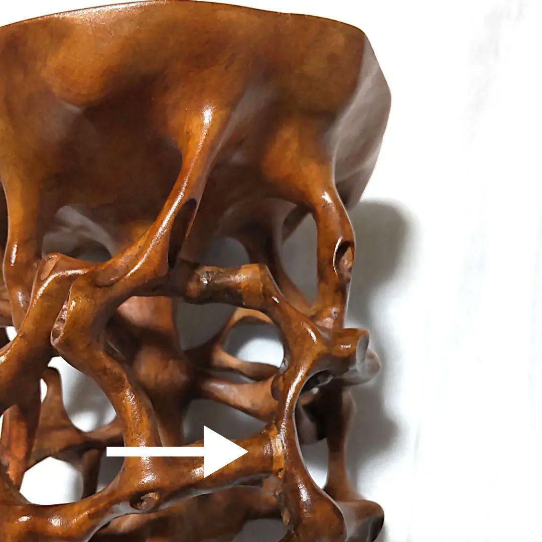 盆栽台　根卓　花台　盆栽　インテリア　高さ9㎝　置物