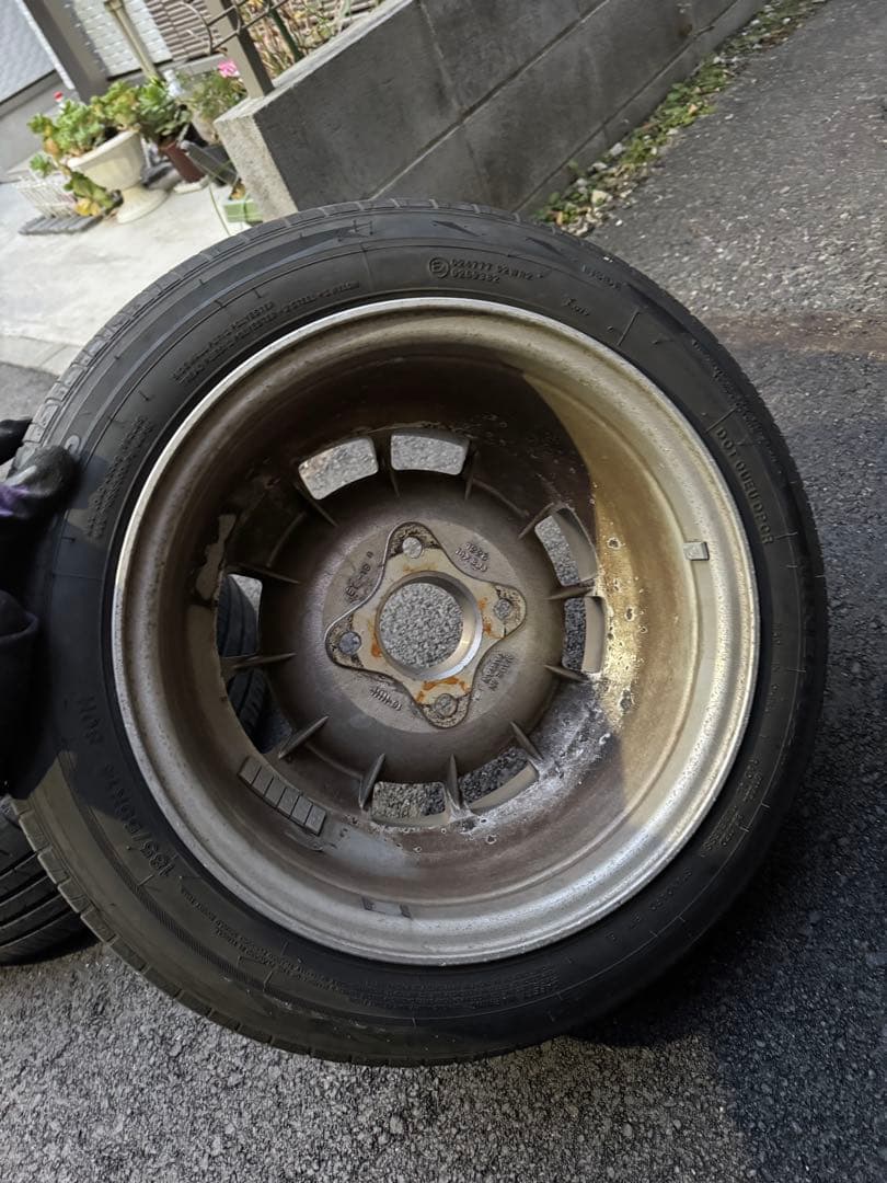 も*ー様 トスコホイール　8J-18.8J+-0　114.3 4H 4本セット