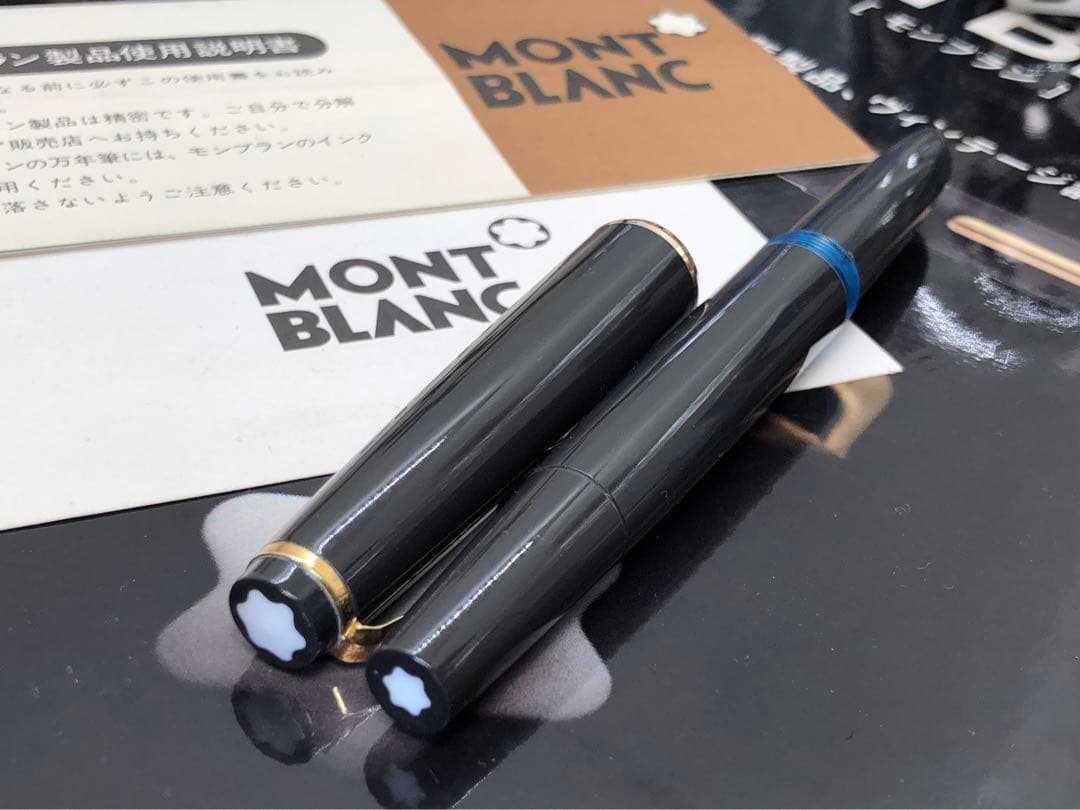 モンブラン　★非常に稀少なグレーカラー軸★No32本国に無い極少な輸出専用カラー