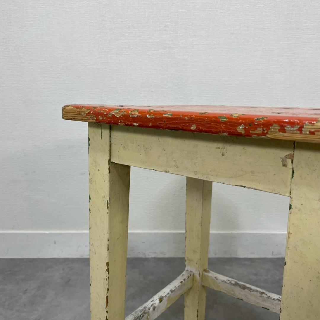 ヴィンテージ シャビー スツール サイドテーブル 飾り台 ビンテージ レトロ