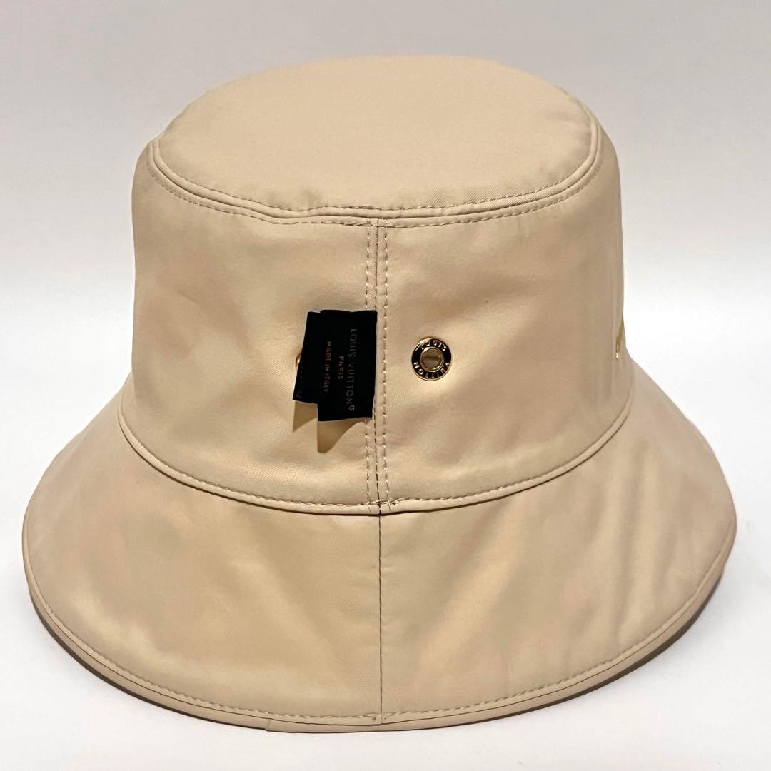 【未使用級】Louis Vuitton バケットハット・デイリーグラム ホワイト