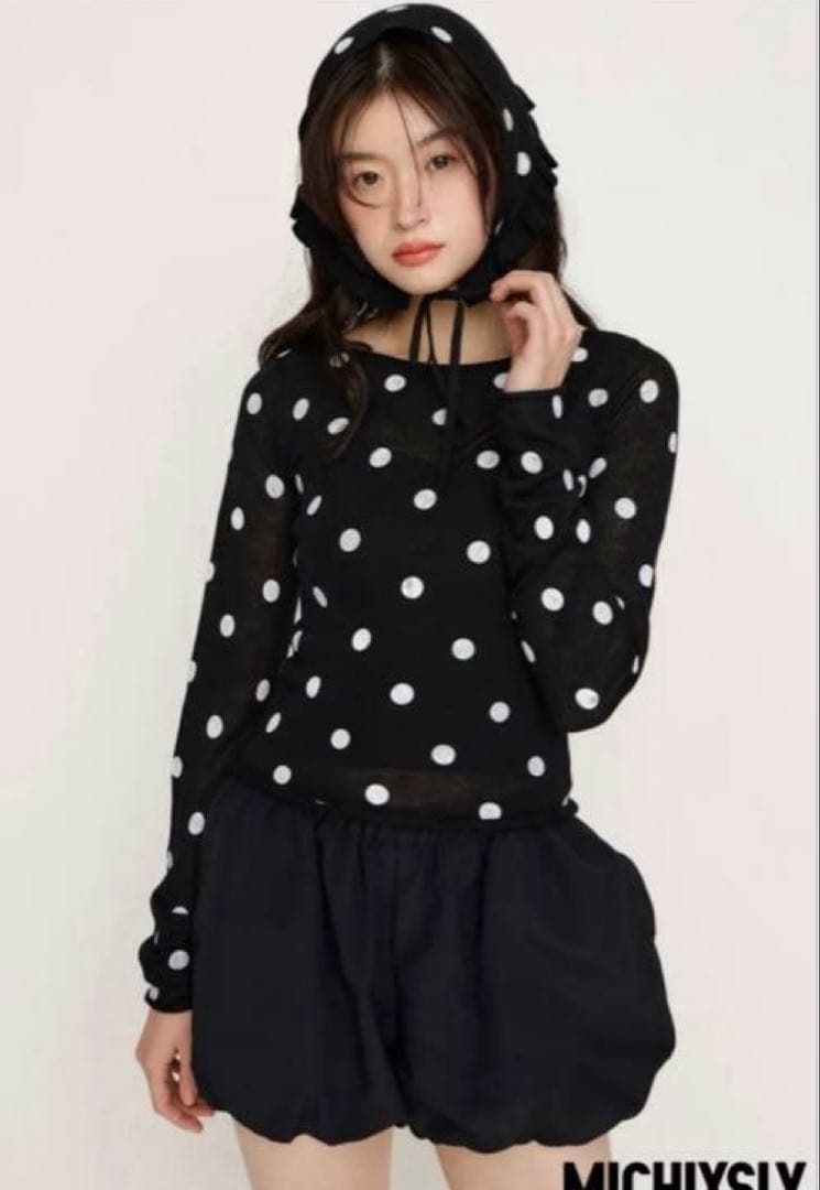 SLY MICHIXSLY DOTS KNIT トップス