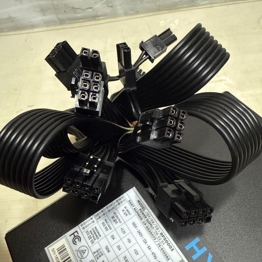 CORSAIR HX850i 電源ユニット 850W 組立パソコンに