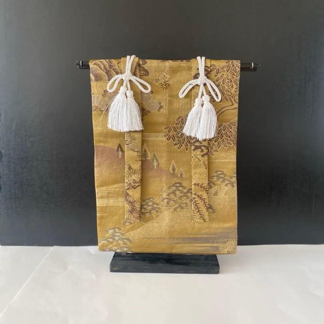 古布高砂人形、几帳セット