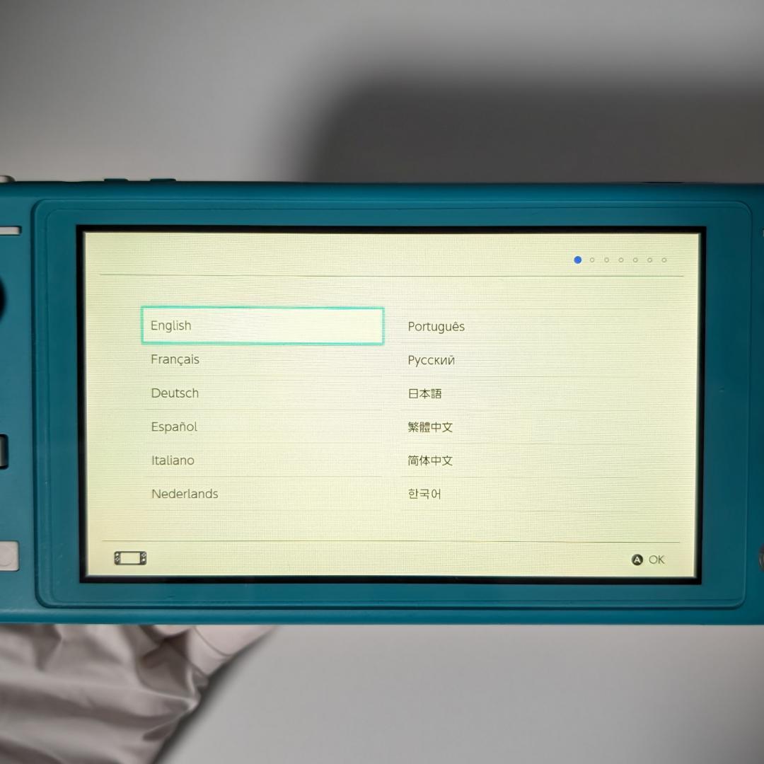 【美品】Nintendo Switch Lite ターコイズ　@2294