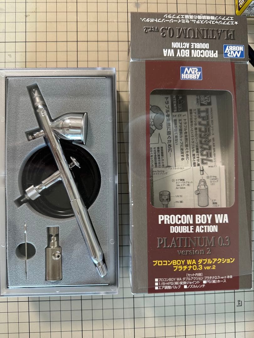 クレオス PS289 プロコンBOY WA ダブルアクション プラチナ03