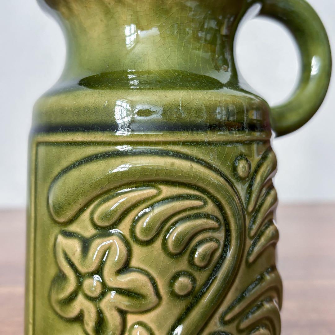 【東ドイツ Gräfenrodaのジャグ花瓶】ミッドセンチュリー 369