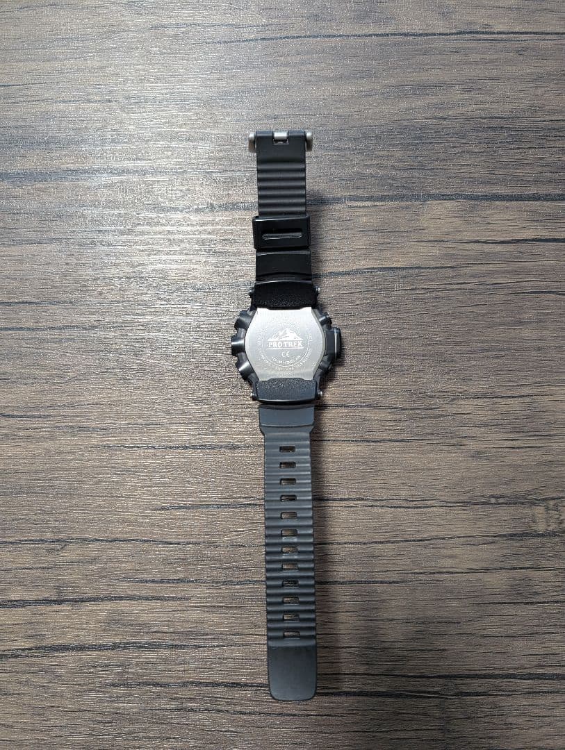 カシオ プロトレック 電波ソーラー時計 ブラック