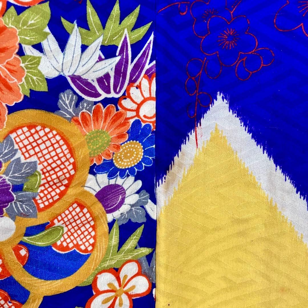 女の子 7歳〜ジュニア 子供着物 七五三 アンティーク着物 NO