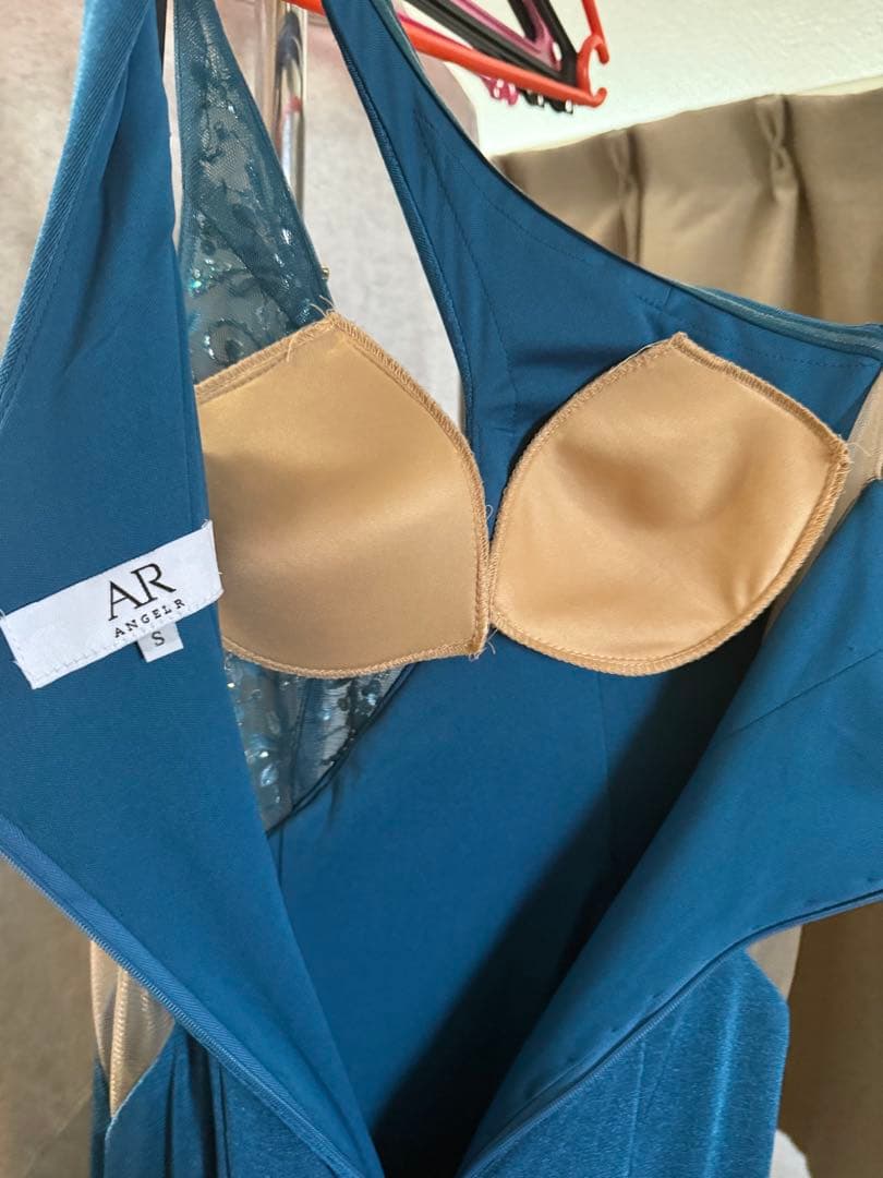 エンジェルアール　ロングドレス　AR25232-BL-S250728