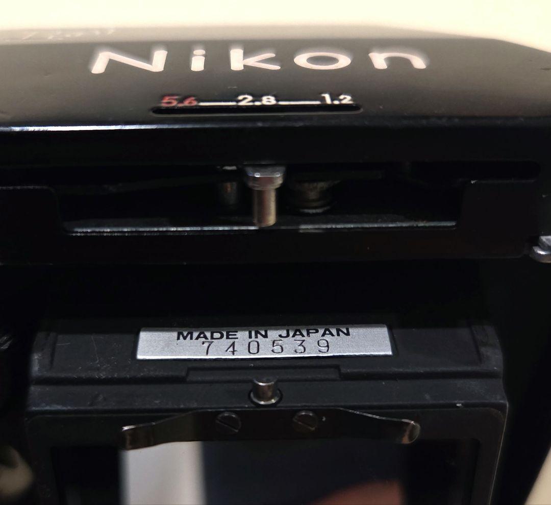 Nikon Fボディ NIKKOR-S Auto 5cm F2レンズ付き