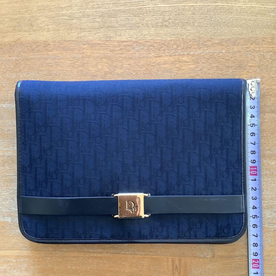 Dior ネイビー クラッチバッグ