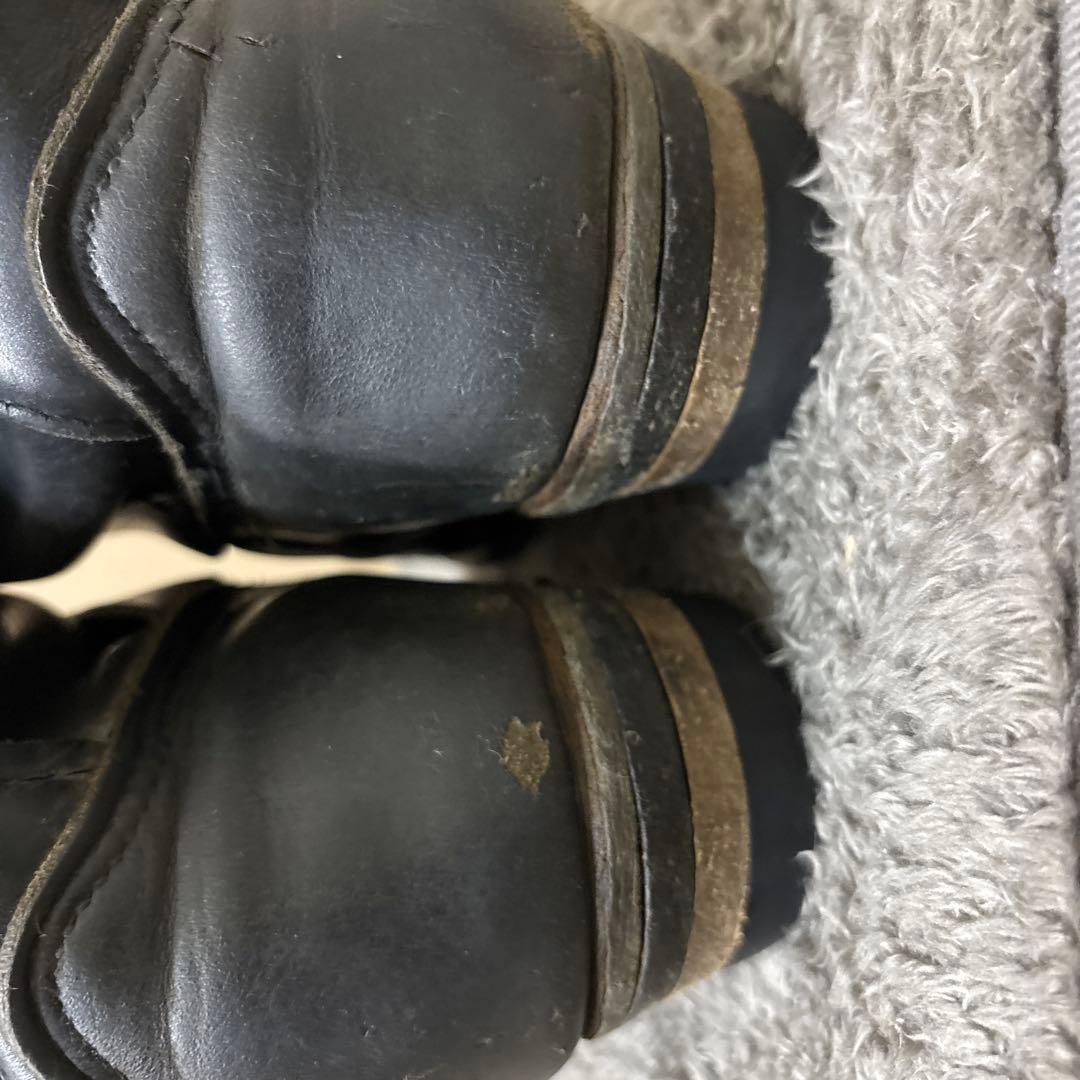 REDWING レッドウィング　エンジニアブーツ　ブラック　ソール交換済み