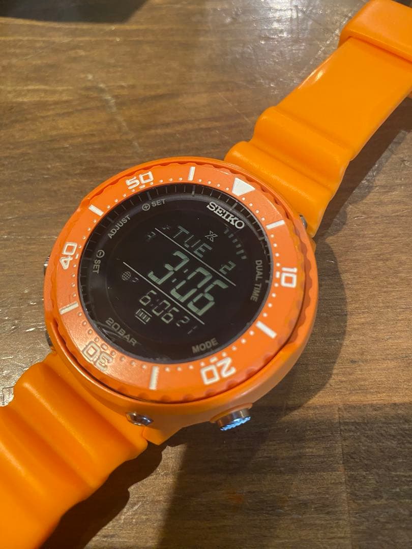 S*I様 SEIKO BEAMS セイコー ビームス プロスペック 時計 オレン
