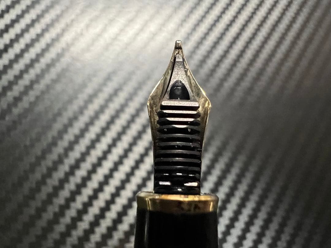 モンブラン 1441 ソリテール M 中字 スターリングシルバー 万年筆