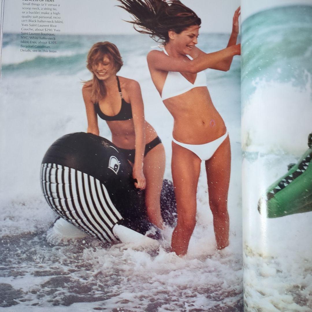 洋書 Vogue us may2000 gisel swimsuit issue