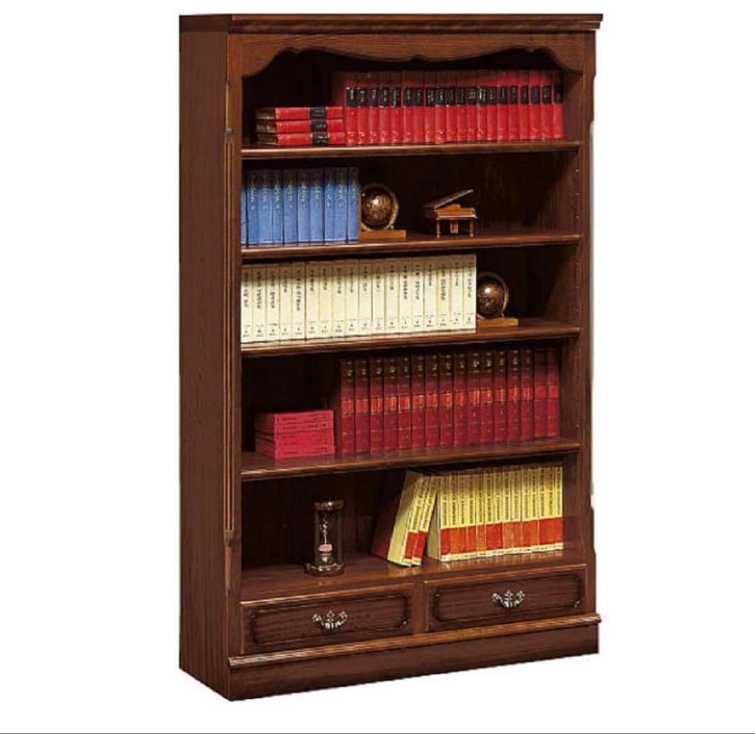 なっつ◎karimoku カリモクコロニアル家具 オープン書棚 本棚