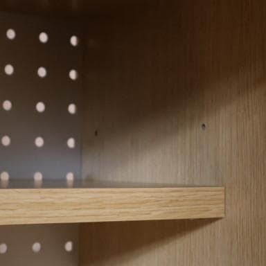 unico ウニコ HUTTE オーク材 キッチンボード レンジボード 食器棚