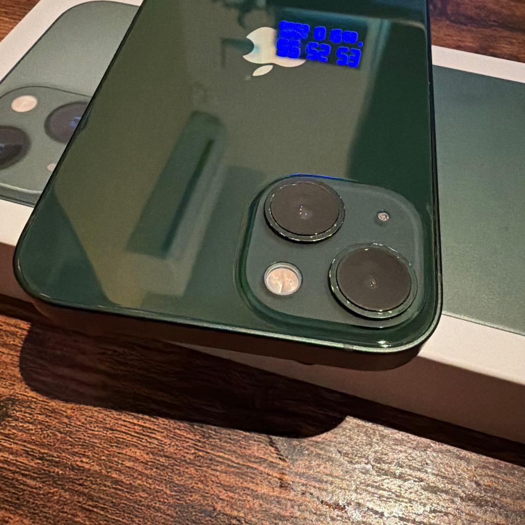 【新品電池】iPhone 13 グリーン128GB