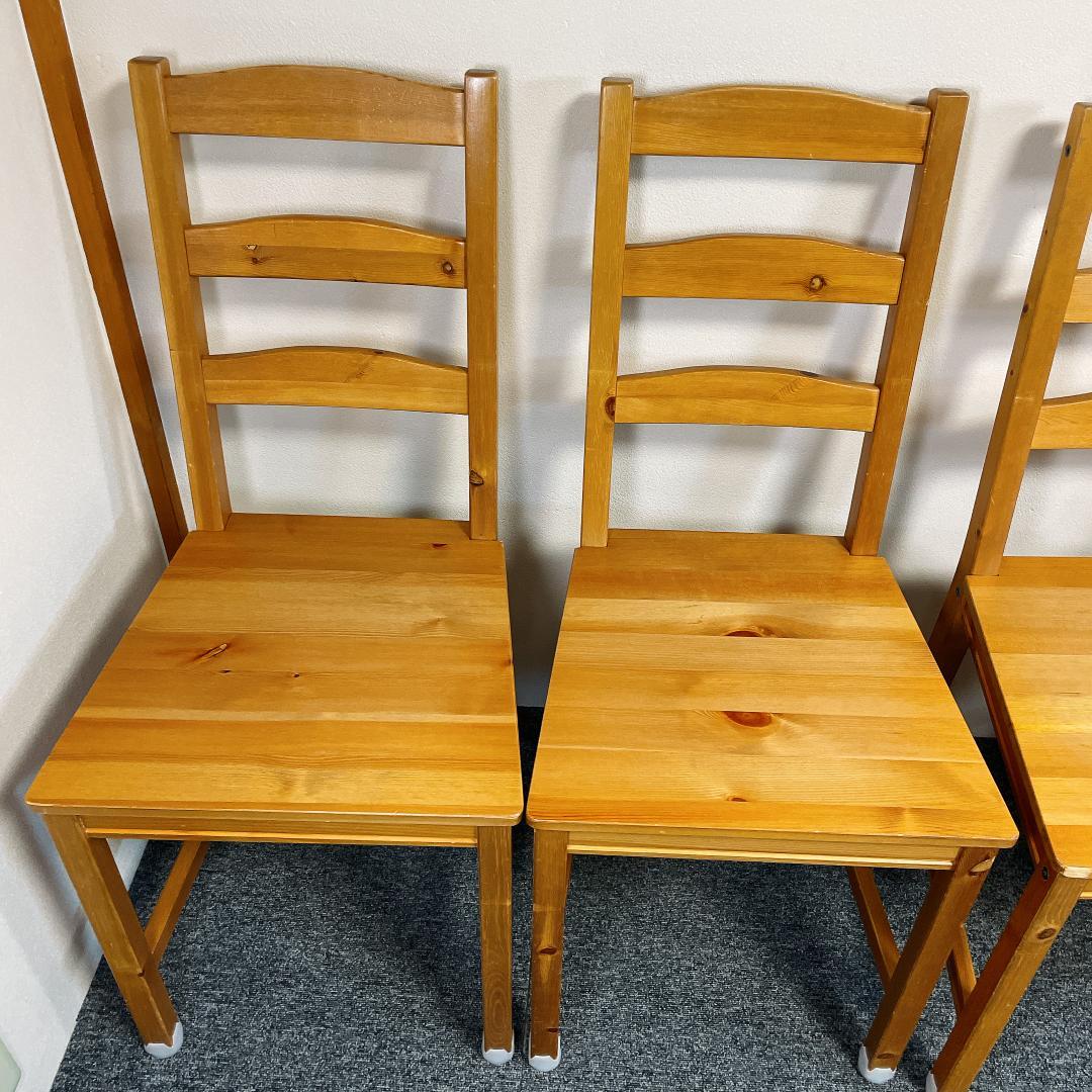 【良品】IKEA JOKKMOKK ダイニングチェア 4脚セット