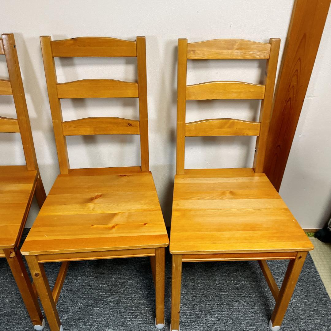 【良品】IKEA JOKKMOKK ダイニングチェア 4脚セット