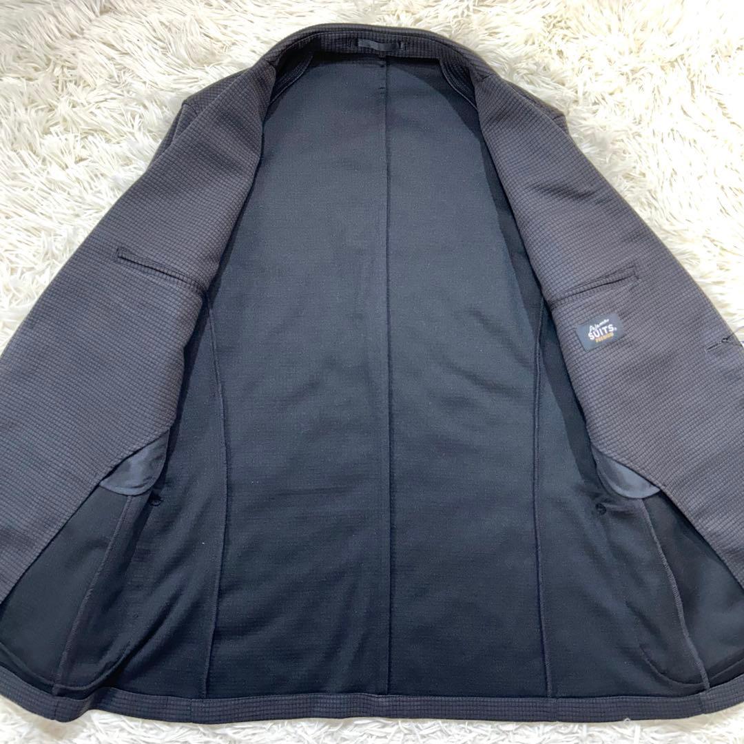 【未使用タグ付】パジャマスーツプレミアム 日本製素材 ワッフルジャージセット S