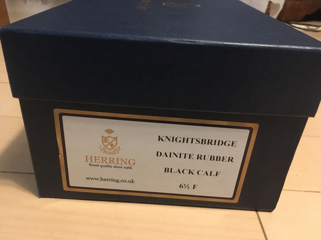 英国製紳士靴 ストレートチップ 黒 UK6.5F 25.5cm 冠婚葬祭ビジネス