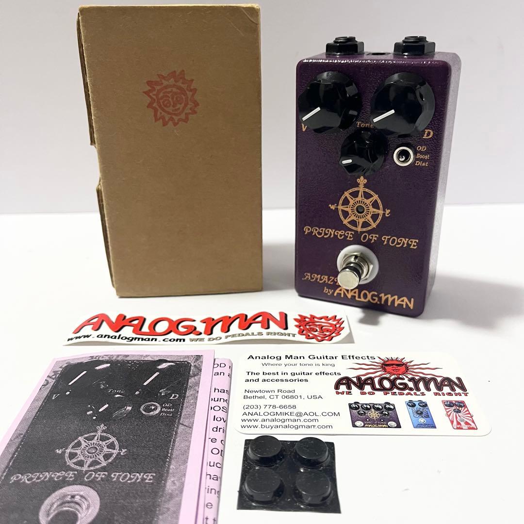 新品未使用Analogman Prince of Toneオーバードライブペダル